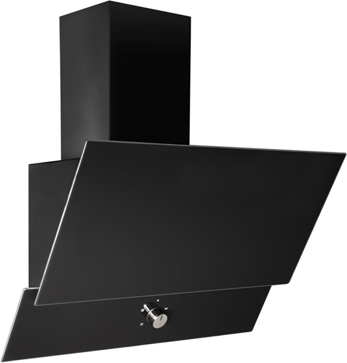 Floria - Afzuigkap 60 cm - 650 M3 - Extra krachtige afvoer - Hoge zuigkracht - Black Metal Design