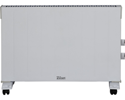 Zilan - Elektrische Convectorkachel - 2500 Watt - wieltjes - Tot 20 m2 verwarmd - Kachel - Muurbevestiging - snelle opstart