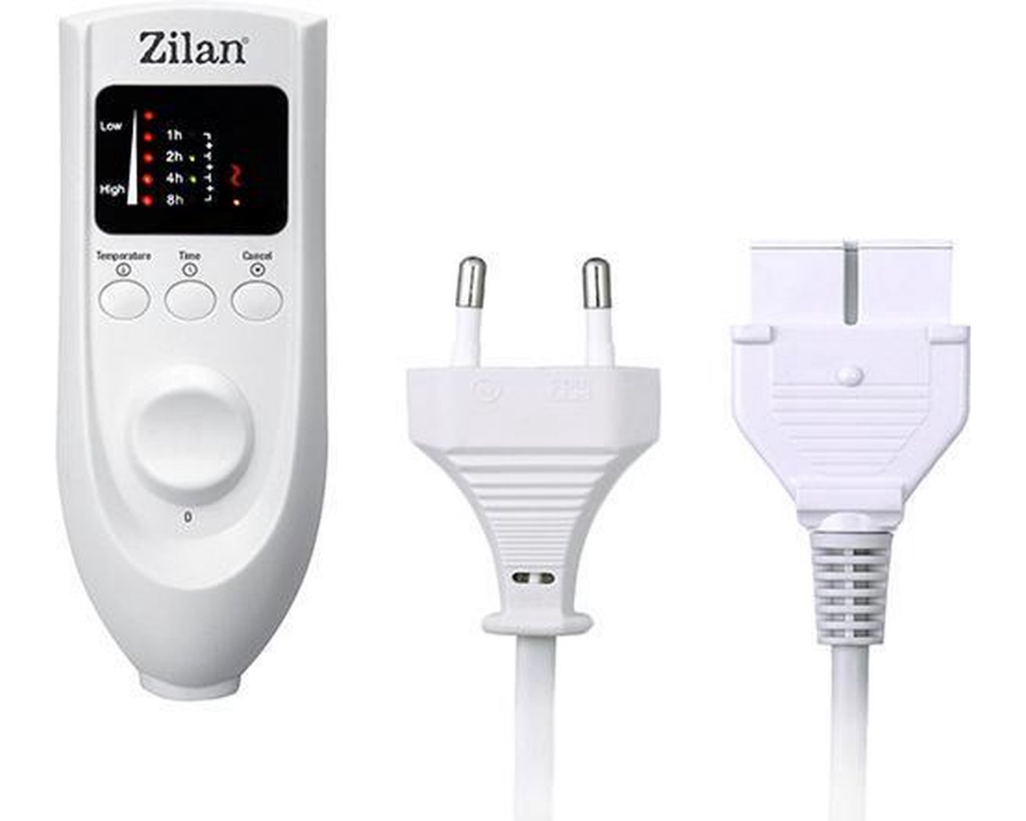 Zilan - Elektrische deken - Elektrische deken 2 persoons - 160 x 140 cm - snelle opwarmtijd - wasbaar - 120 Watt