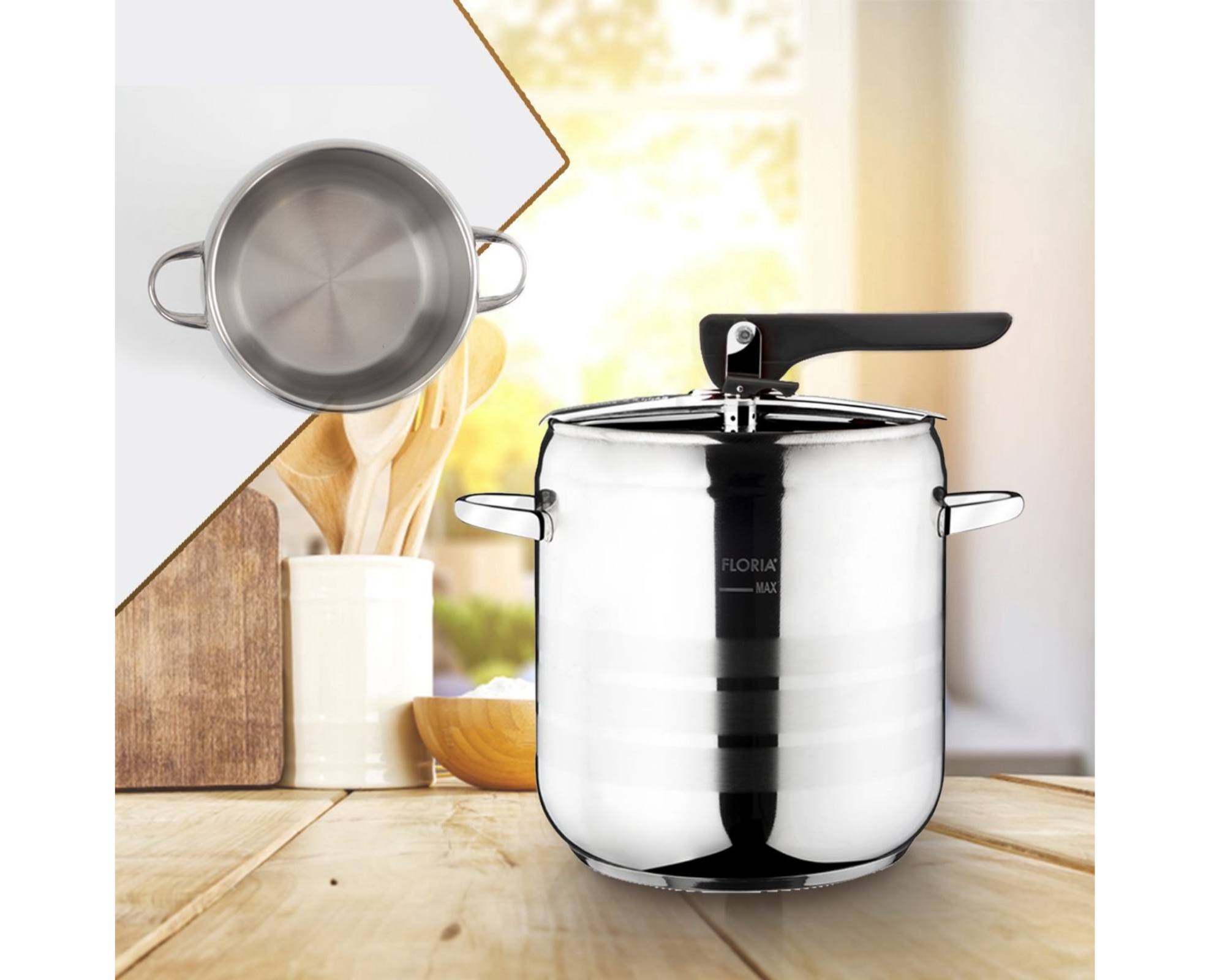 Zilan Easy - snelkookpan - pressure cooker - geschikt voor alle warmtebronnen ook inductie - 5 Liter