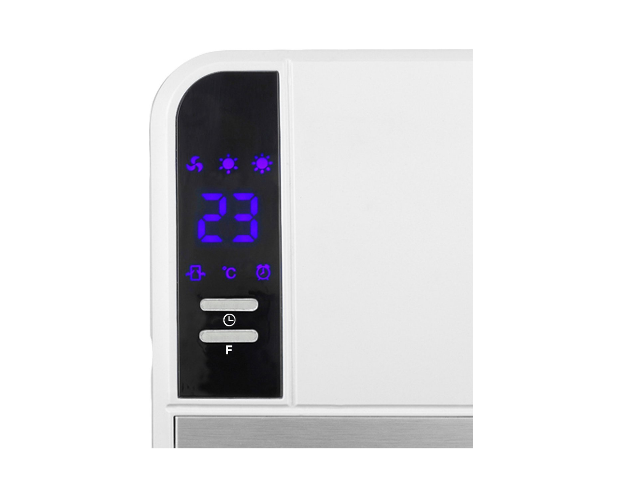 Zilan - Wall heater - 2000 Watt - Stille keramische kachel - Geschikt voor de badkamer - IP22 Waterproof