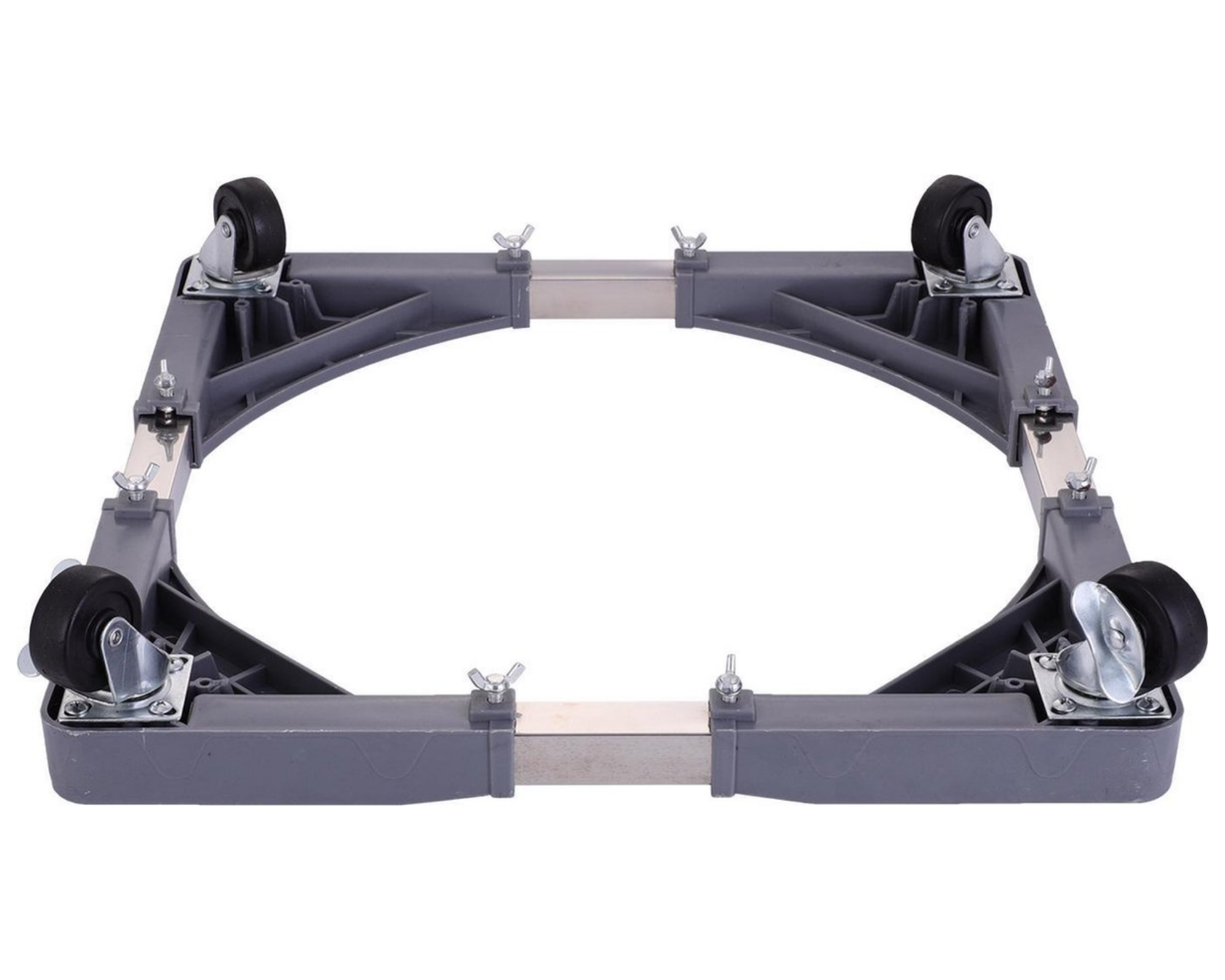 Zilan - Wasmachine verhoger - Wasmachine sokkel - Heavy Duty 300 KG - met wielremmen - Koelkast verhoger - Fridge stand - verstelbaar