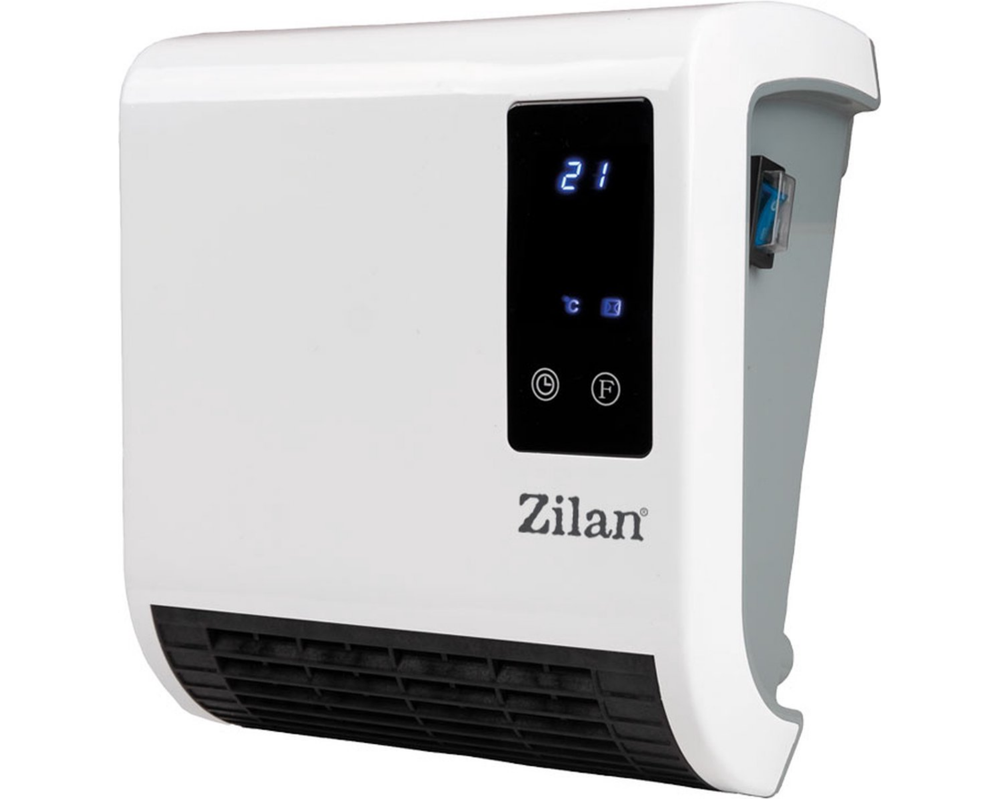 Zilan - Badkamer Fan heater - 2000 Watt - Ventilator kachel - Geschikt voor de badkamer - IP22 Waterproof