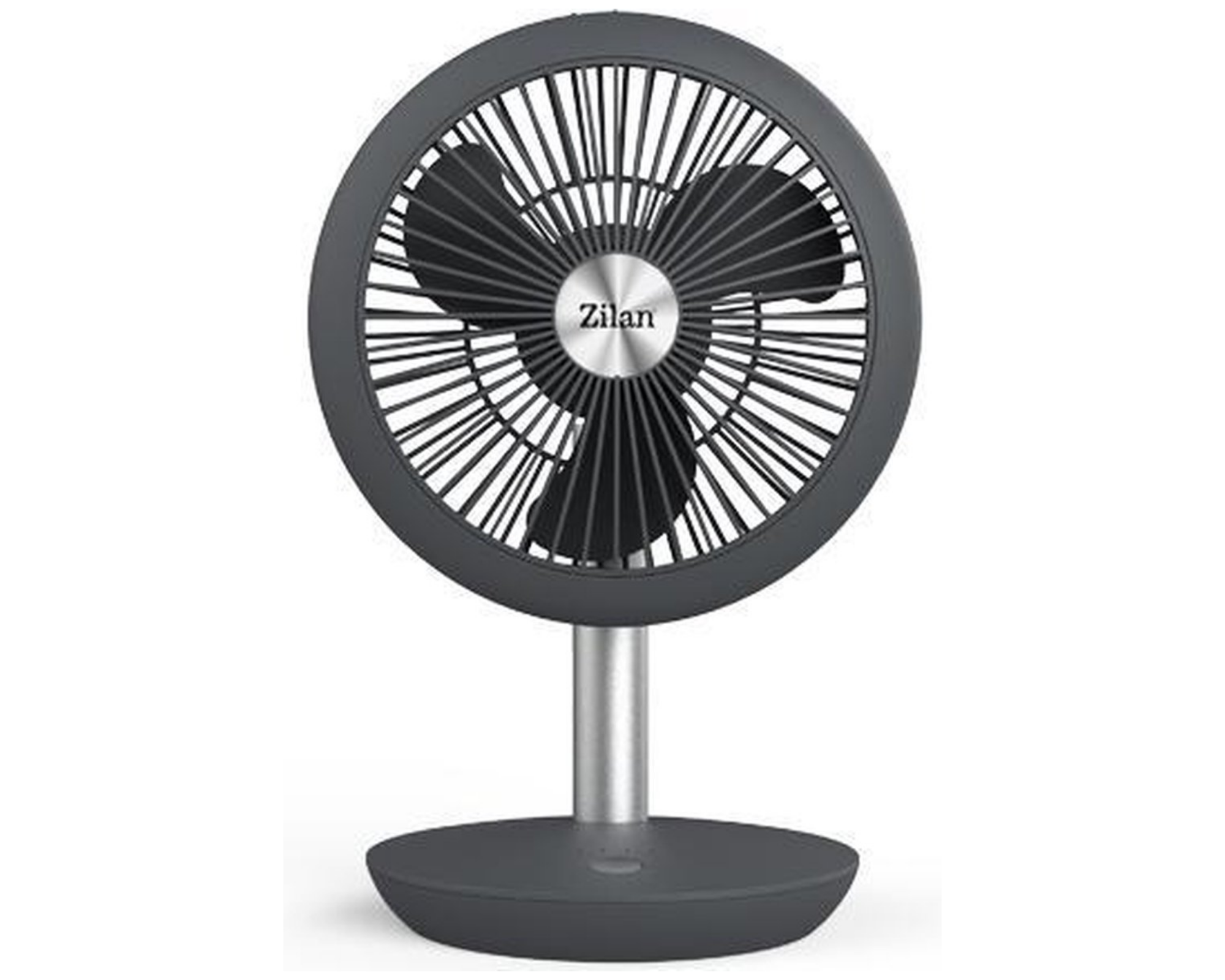 Zilan - Krachtig 15 uur Stille Tafelventilator - Draadloos - Oplaadbaar - 4000 Mah - Stille modus