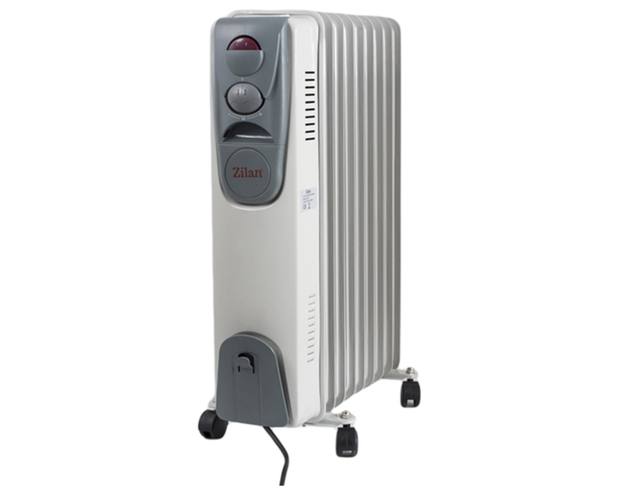 Zilan - Olieradiator elektrisch - 2000 Watt - Kachel - oliegevulde radiator - snelle opstart - elektrische kachel - 9 fins